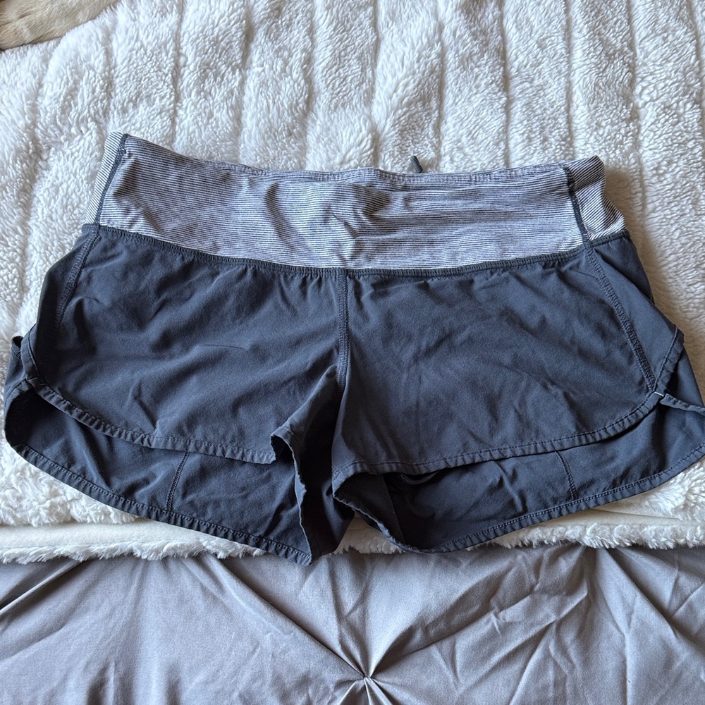 lululemon athletica Charcoal Athletic Shorts